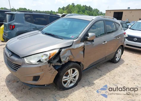 2010 Hyundai Tucson Gls из США, поврежденный, VIN KM8JUCACXAU081405